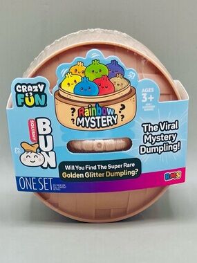 Crazy Fun Rainbow🌈 Mystery Dumpling Squishy Bun ~ Five and Below~ NEW
